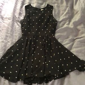 Sleeveless hearts dress